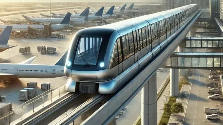 India's First Air Train A ₹2000 Crore Project Offering Free Travel