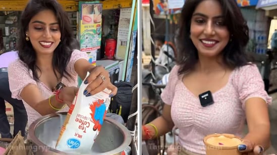 “Dandruff Wali Chai?”: Video of Lucknow's 'Model Chai Wali' Making Tea with Open Hair Sparks Online Debate