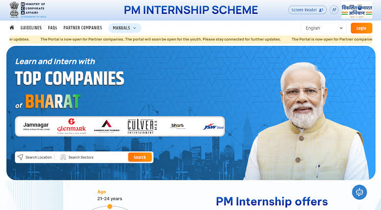 PM Internship Scheme 2024 Online Registration Opens Today at 5 PM, Steps to Apply