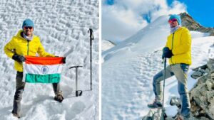 Pune Mountaineer Conquers Challenging Ooty Kangri Peak in Ladakh