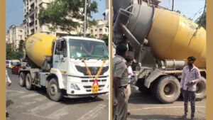 Pune News Kondhwa Traffic Police Crack Down On Heavy Vehicles To Reduce Accidents and Road Congestion