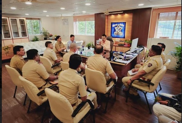 Pimpri Chinchwad Police Commissioner Urges Peaceful and Safe Navratri Celebrations