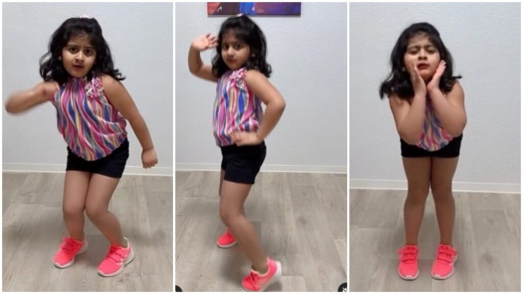 Viral Dance Video of Little Girl: Mesmerizes Millions with 'Gulabi Sadi' Performance