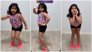 Viral Dance Video of Little Girl: Mesmerizes Millions with 'Gulabi Sadi' Performance