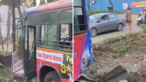 PMPML Bus Brake Failure Leads to Crash, Major Disaster | Watch
