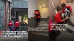 Zomato Founder Denied Access to Gurgaon Mall's Main Entrance While Making Food Deliveries.