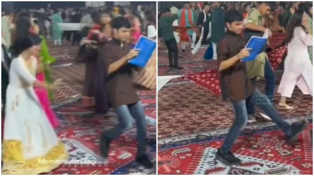 'Padhne Wale Bacche Kahi Bhi Padh Lete Hain': Man Dances Garba While Reading Goes Viral