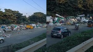 Pune: Wakad-Chandani Chowk Service Road Turning a Garbage Dump, Civic Concerns Intensify