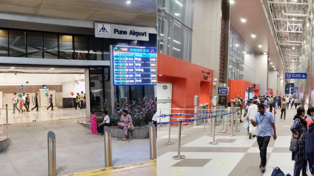 Pune Airport's Partial Terminal Shift Causes Inconvenience To Passengers The recently inaugurated new terminal building at Pune Airport has failed to impress passengers, who are grappling with significant inconvenience due to the partial shift of flight operations. Travelers are forced to navigate between the old and new terminals, sparking frustration and disappointment. The lack of seamless connectivity has led to a series of issues. Passengers are confused about terminal information, forced to walk long distances between terminals for connecting flights, and trek to the Aero Mall for cab pickups. This has resulted in traffic congestion and chaos at the mall, making it difficult for senior citizens and passengers with luggage. Vishnu Vashisth, a frustrated flyer, recounted his ordeal: "My Indigo flight experience was disastrous. I had no prior information about switching terminals, and the security check was painfully slow." Devanshi More echoed similar sentiments: "The airport's beauty is overshadowed by its pathetic functionality. Walking 1 km to catch a cab with luggage is unacceptable." Frequent flyer Rajendra demanded a more convenient solution: "Allowing cabs inside the new terminal for pickup would be a huge relief, especially for late-night arrivals." Passengers are now calling for a more passenger-friendly airport experience, citing the need for improved signage, shuttle services between terminals, and enhanced accessibility. The airport's inability to address these concerns has led to widespread dissatisfaction. "It's time for Pune Airport to put passengers first," said a frustrated traveler. "We deserve better." Airport authorities must prioritize passenger convenience to restore the airport's reputation as a user-friendly facility. Passengers continue to hope that their concerns will be heard and addressed, and that the airport will provide a seamless travel experience.