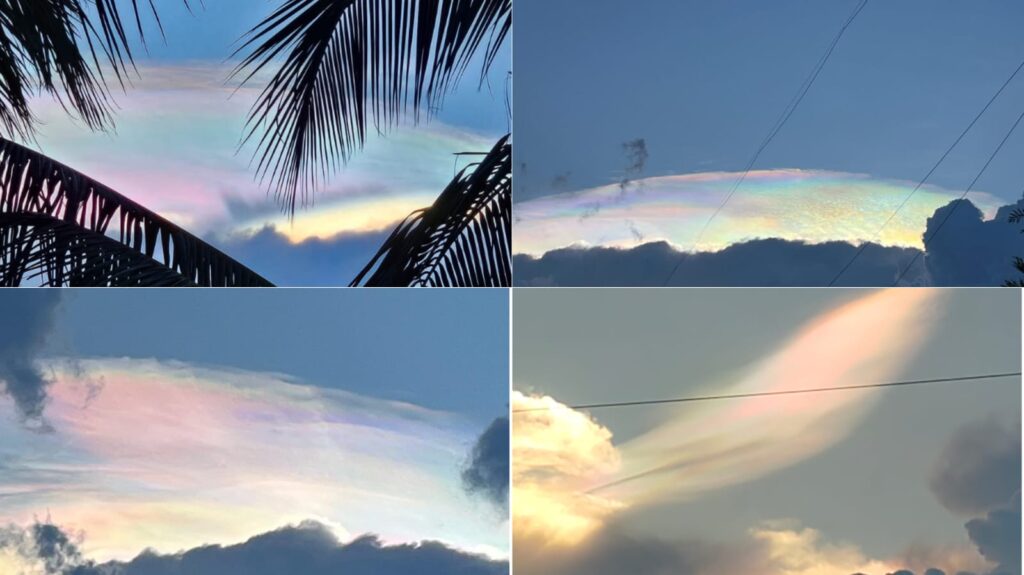 Pune News: Mysterious Lights Illuminate Pune Sky in Shades of Pink, Yellow, and Green
