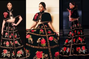 Ananya Panday Stuns as Showstopper for Rohit Bal’s "Kaaynaat" at Lakme Fashion Week 2024
