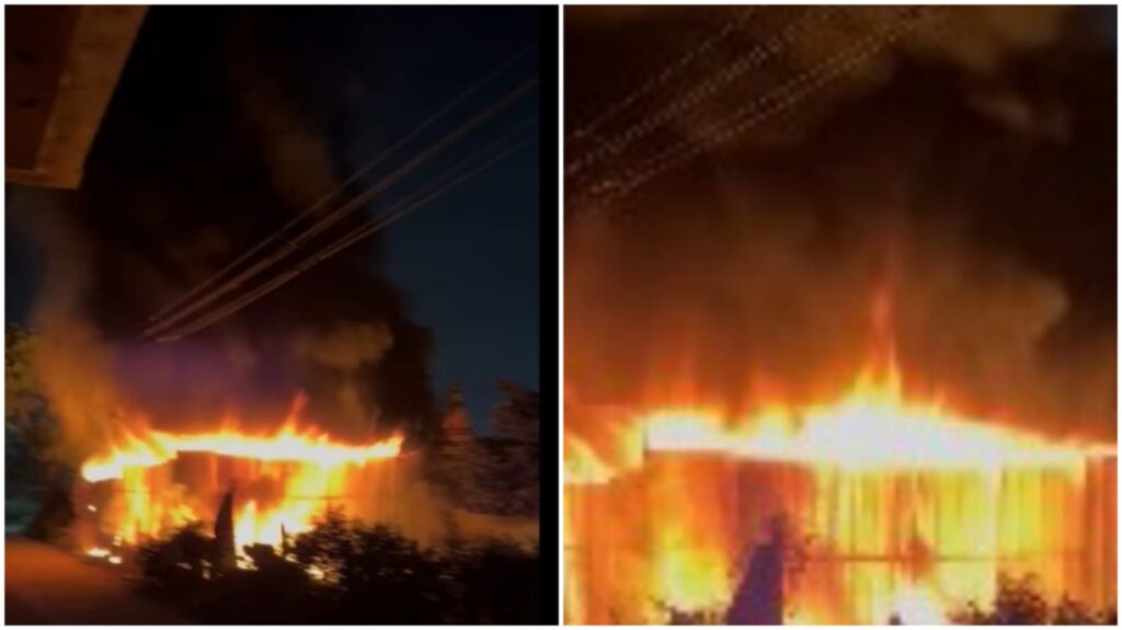 Pune News: Fire at a Warehouse in Vadki at Midnight; Blaze Brought Under Control