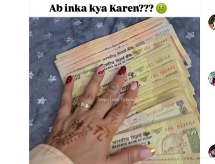 Watch: Diwali Cleaning Leads to Surprise Find of Stashed 500 and 1000 Rupee Notes