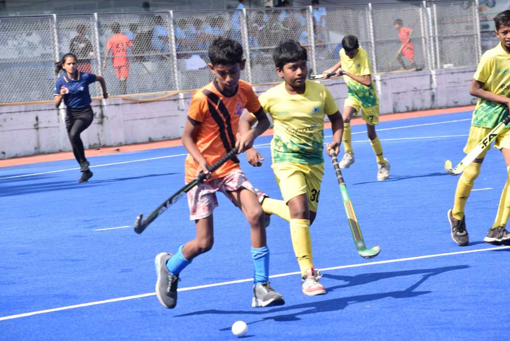 Muktai Memorial and SAKEM Shine On Day 1 Of Fr. Schoch Memorial Inter-School Hockey 2024 In Pune 