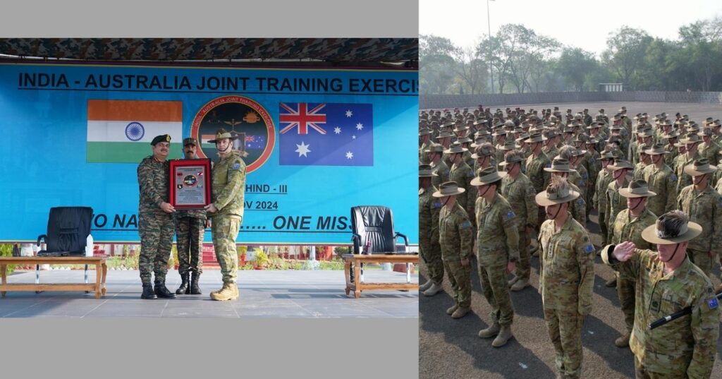 3rd Edition Of India Australia Joint Military Exercise, Austrahind 2024 concludes in Pune 