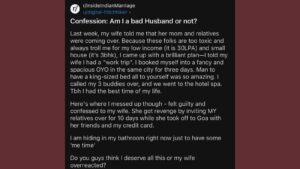 Husband hides in OYO hotel to avoid Mother-in-Law, wife takes epic revenge