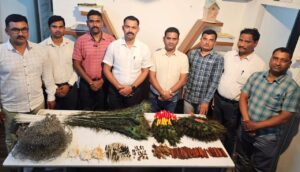 Pune Forest Dept Seizes Wildlife Articles From Mandai 