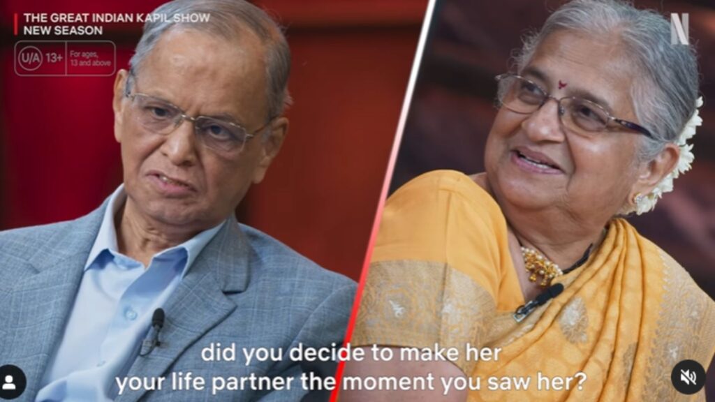 Infosys co-founder Narayana Murthy shares humorous anniversary blunder on The Kapil Sharma Show