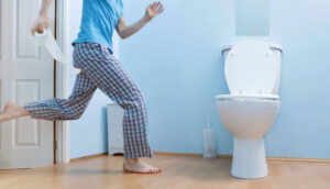 Spending too much time on the toilet