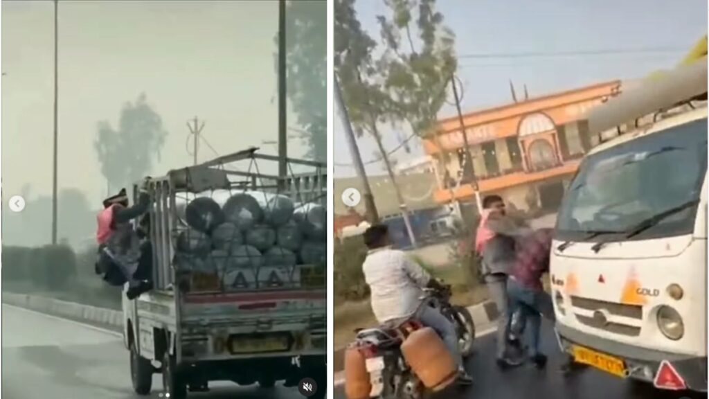 Viral Video Bridegroom Chases Down Tempo Driver Who Snatched Wedding Garland