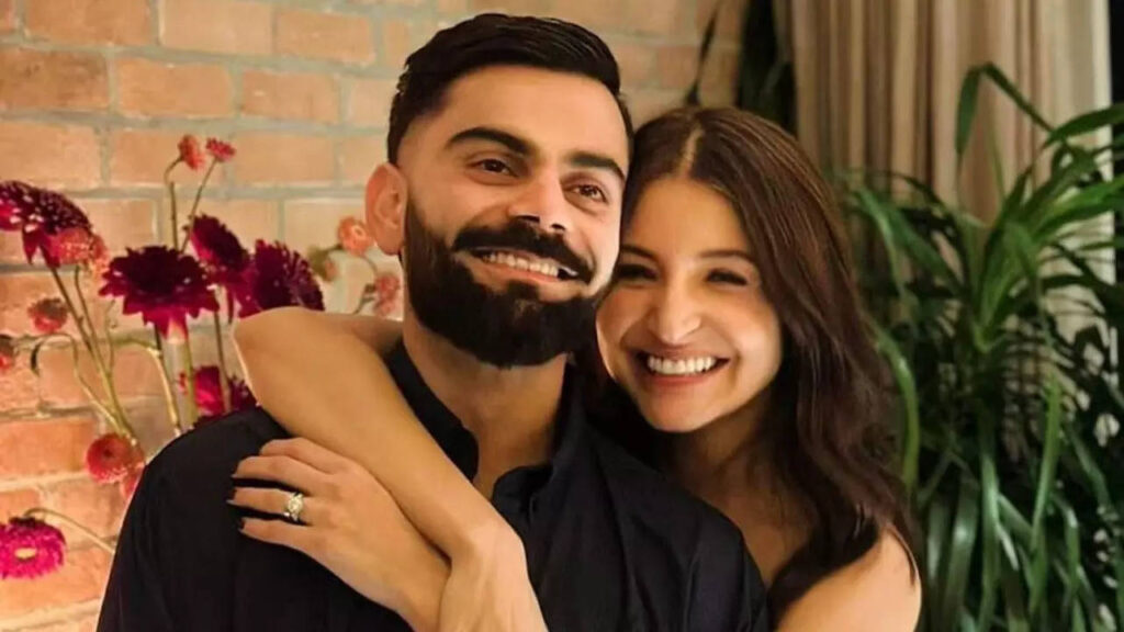 Virat Kohli and Anushka Sharma