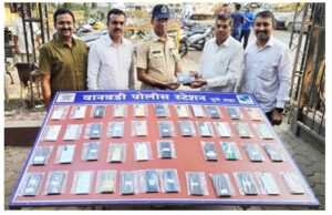 Pune: Wanawadi Police Recover 45 Lost Mobile Phones Worth ₹6.25 Lakhs  
