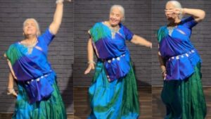 Viral Sensation 'Dancing Dadi' Grooves to 'Sajna Ve Sajna' from 'Vicky Vidya Ka Woh Wala Video,' Inspires Millions This Festive Season