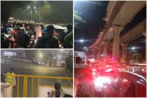 Pune Witnessed Massive Congestion As Roads Remained Shut For Narendra Modi's Rally