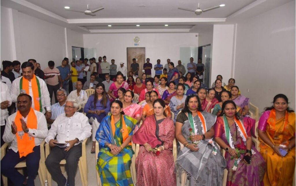 For Ravet’s Progress, Ashwini Jagtap Asks Residents to Unite Behind Shankar Jagtap’s Campaign