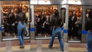 Viral Delhi Metro Video: Woman Pushes Passenger Out, Hurls Abuses During Heated Altercation