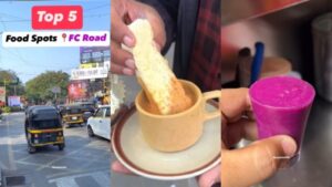 Viral Video Showcases 5 Must-Try Food Spots on Pune’s FC Road: From Café Goodluck’s Bun Maska to Flavors Street’s Jamun Shots