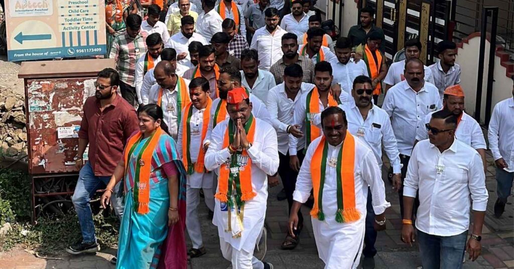 Pimple Nilakh residents pledge support to Shankar Jagtap for continued development