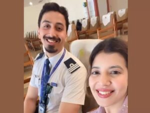 IndiGo pilot Surprises Wife with Heartwarming In-Flight Announcement