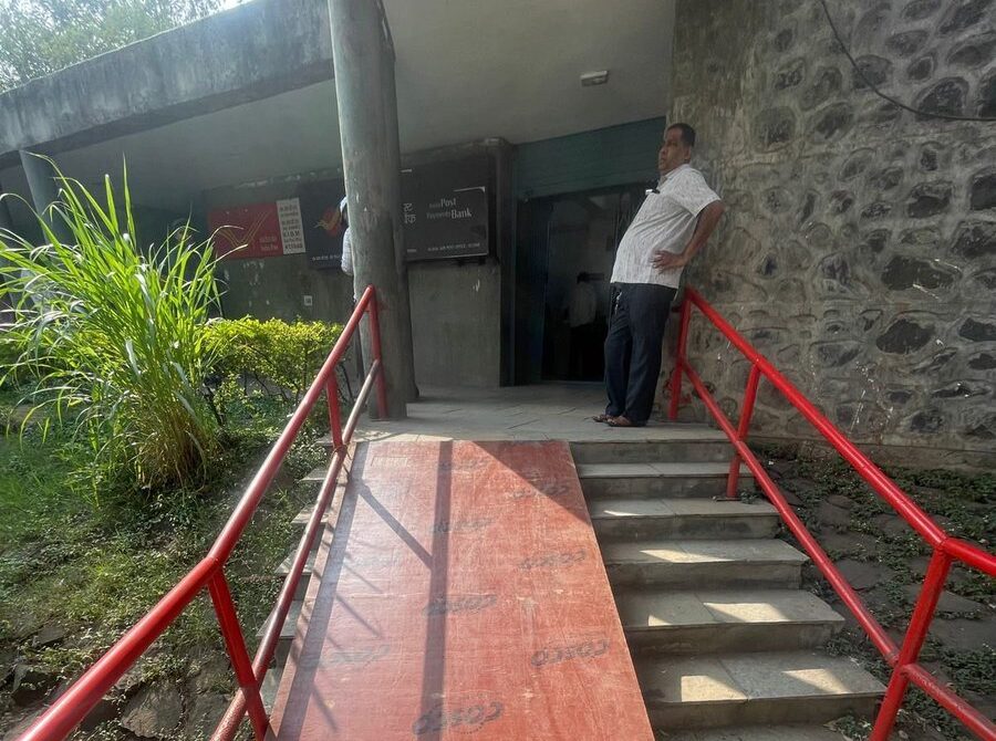 Accessibility: A Basic Right Still Denied At India Post's NIBM Road Branch In Pune 