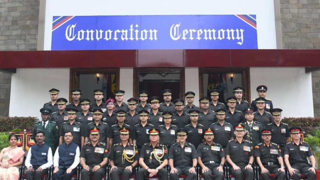 68 Officers Earn B Tech Degrees at CME Pune, Including Graduates from Abroad.