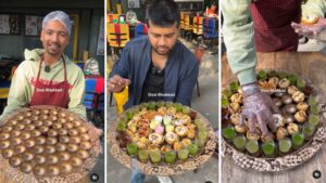 Chhappan Bhog Thali Gets a Chaat Twist in Nagpur, Sparks 3.8 Million Views