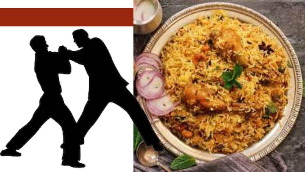 Chilly Party in Pune Turns Tragic Biryani Discontent Leads to Assault with Gas Cylinder