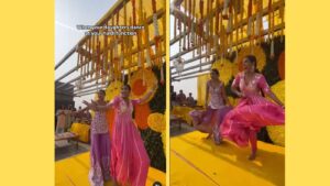 Daughters turn parents’ 25th anniversary into a grand wedding-style celebration