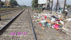 Garbage Dumping On Pune-Miraj-Kolhapur Railway Tracks Poses Severe Safety Risks For Trains And Passengers