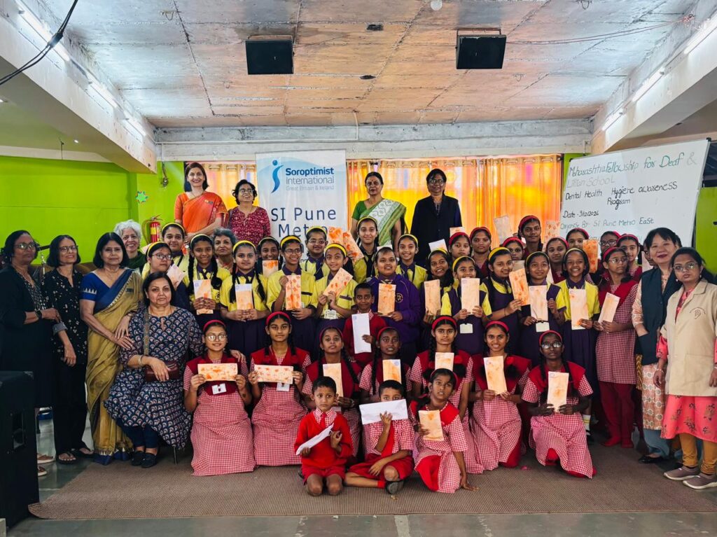 Soroptimist International Pune Metro East  promote gealth equity for persons with disabilities