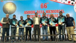 Indian Railways A Triumphs At Ashok Ruia Memorial Winter National Bridge Tournament Held In Pune 
