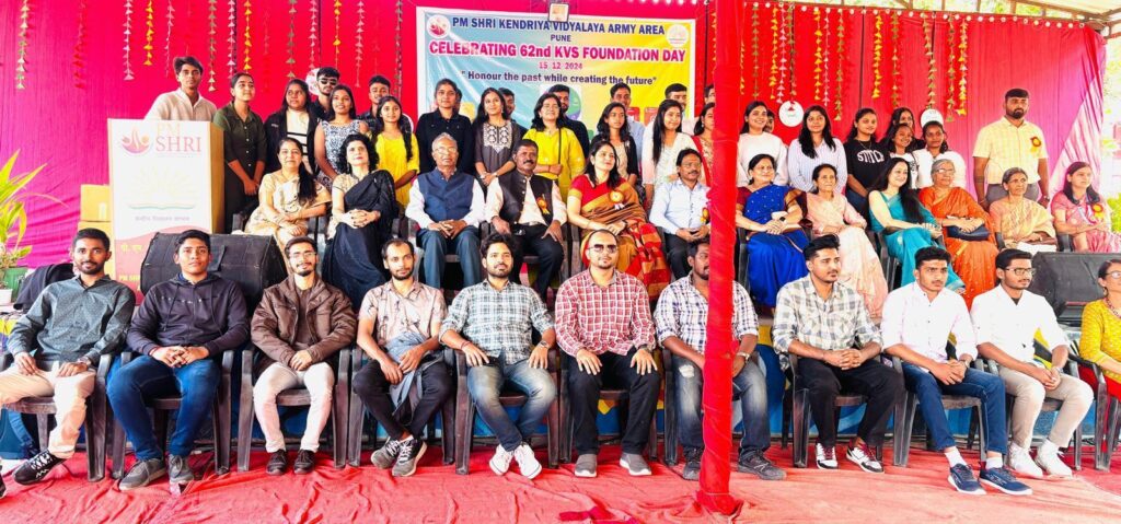 Pune: Kendriya Vidyalaya Army Area Celebrates 62nd Foundation Day with Creativity and Enthusiasm