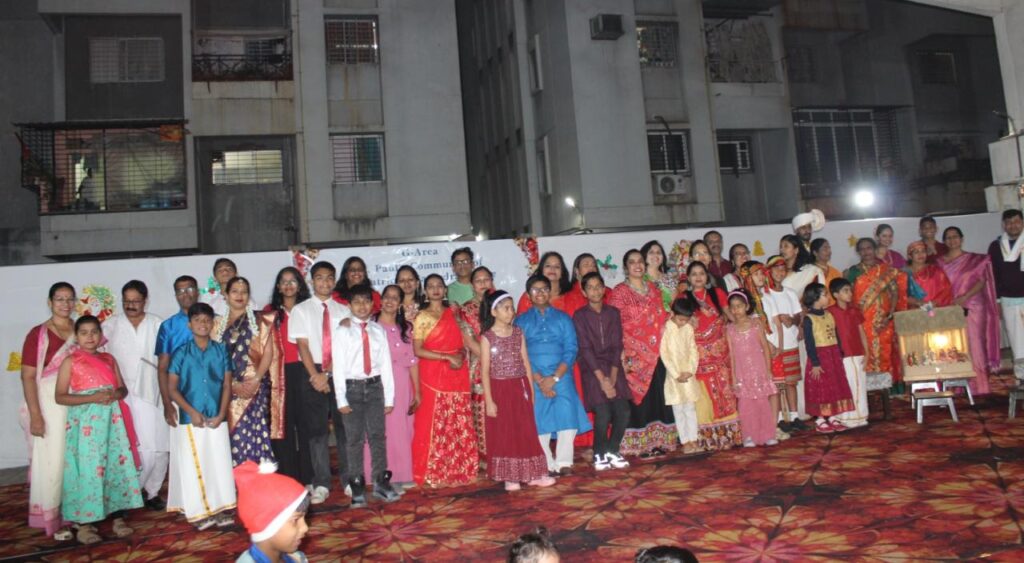 Pune: St. Paul’s Community Of St. Patrick’s Cathedral Hosted Christmas Celebration At Six-Societies In Wanowrie  