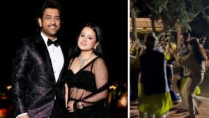 MS Dhoni and Sakshi Light Up Social Media with Traditional Pahadi Dance in Rishikesh