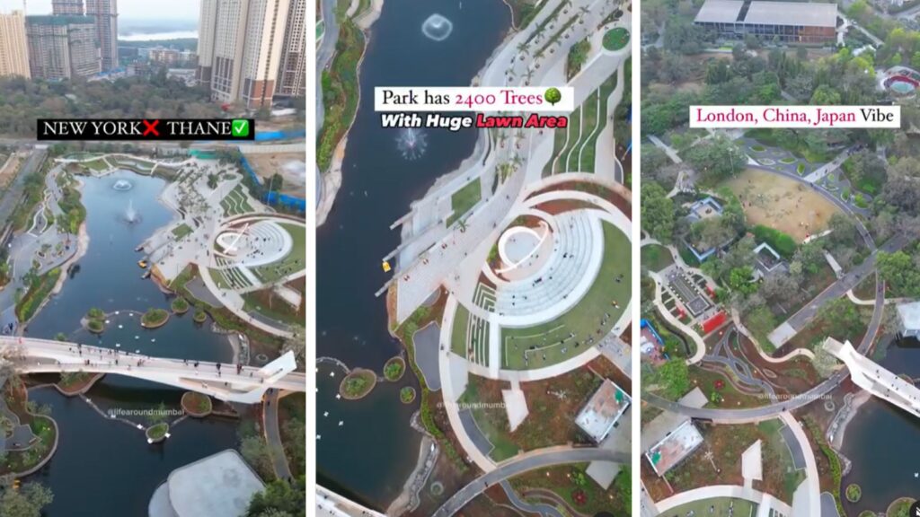 Namo Grand Central Park Maharashtra’s Largest Urban Oasis Inspired by New York, London, and Dubai
