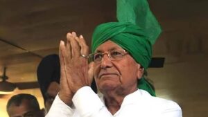 Om Prakash Chautala, Prominent Haryana Leader, Dies at 89.