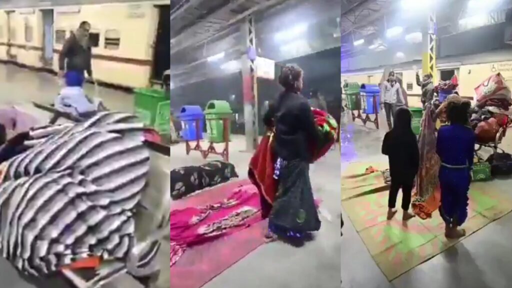 Outrage as Video Shows Railway Staff Spraying Water on Sleeping Travelers, Indian Railways Responds