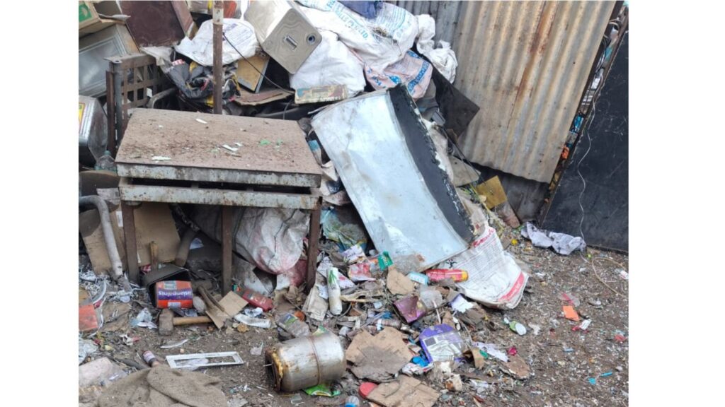 Pune Explosion at scrap shop on B T Kawade road injures four workers