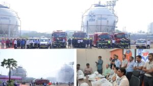Pune Mock Drill Conducted At Hindustan Petroleum Corporation Chakan