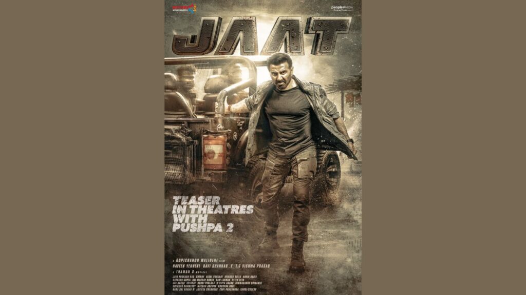 Sunny Deol and Randeep Hooda's Jaat Teaser Creates Buzz During Pushpa 2 Screening